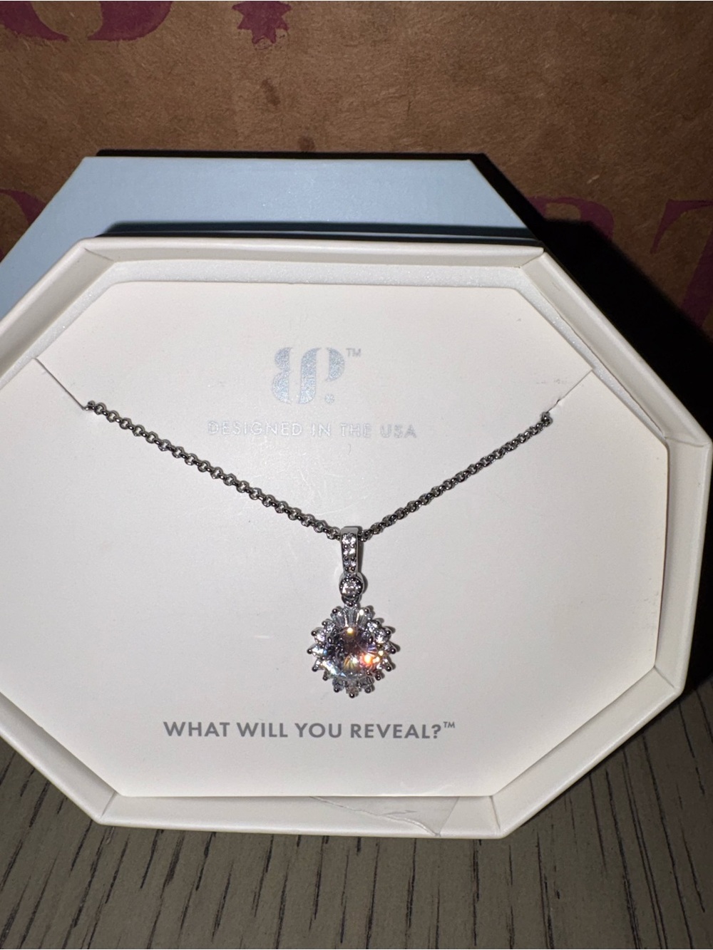 Diamond Cubic Zirconia Necklace